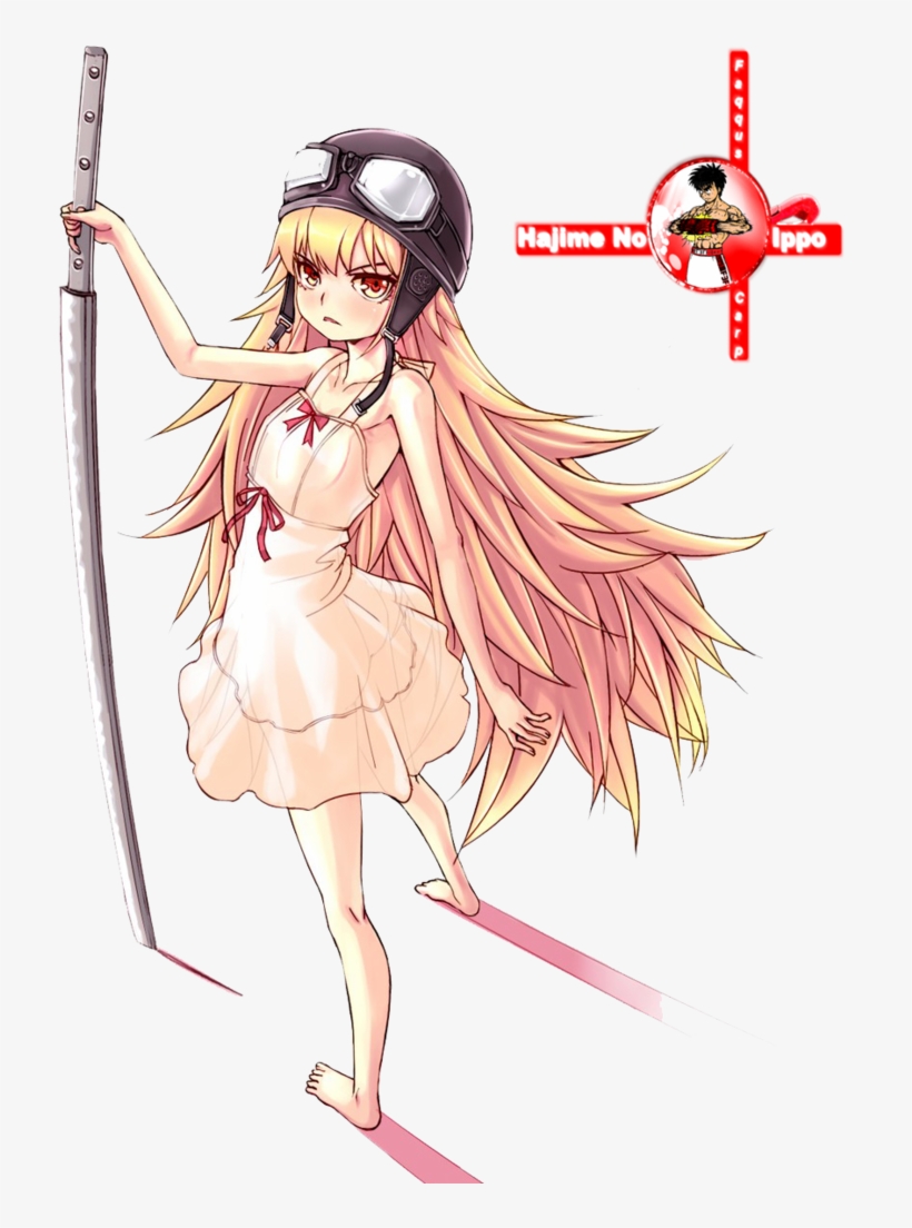 [render] Shinobu Oshino By Faqquscarp On Deviantart - Oshino Shinobu Render, transparent png #3476654