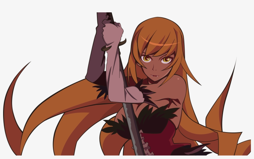 /touchofgrey - Yande - Re - Oshino Shinobu Render Adult, transparent png #3476675