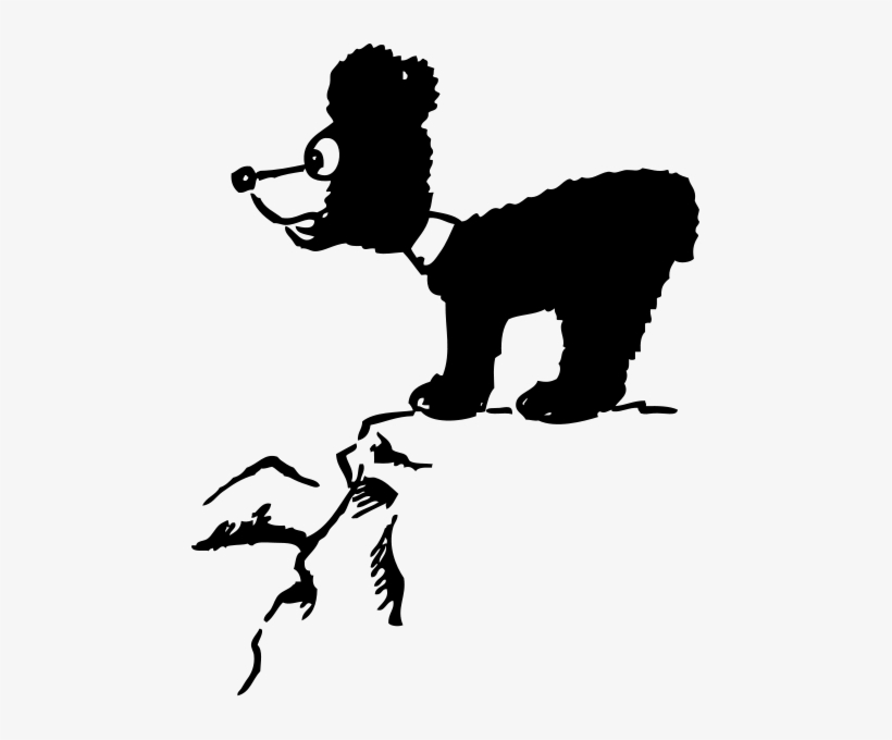 Bear Cub Oon Cliff Png Clip Arts - Cliff Clipart, transparent png #3476679