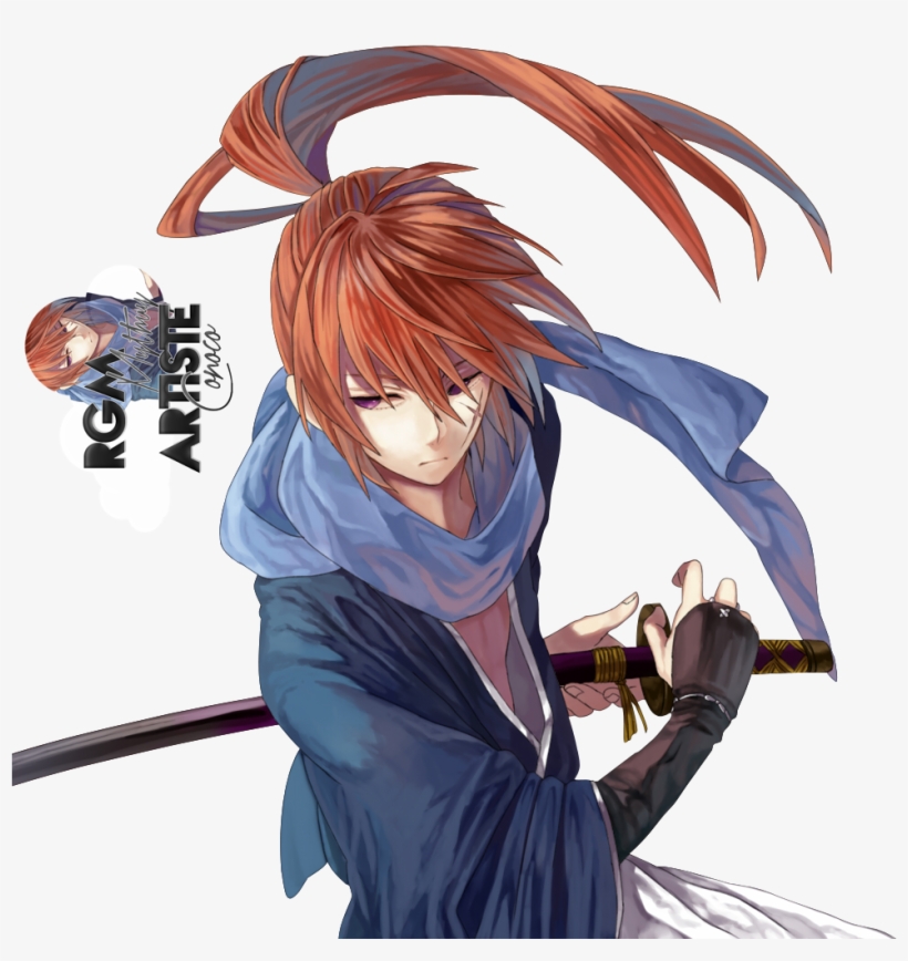 Samurai X Kenshi Himura, transparent png #3476698