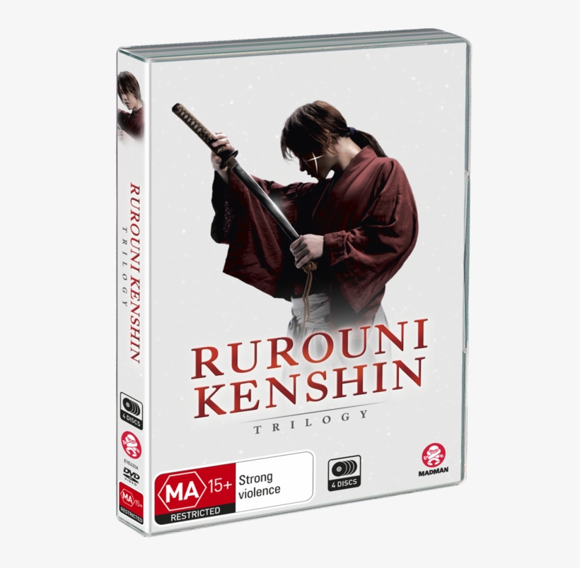 Rurouni Kenshin Trilogy - Rurouni Kenshin Movie Box, transparent png #3476853