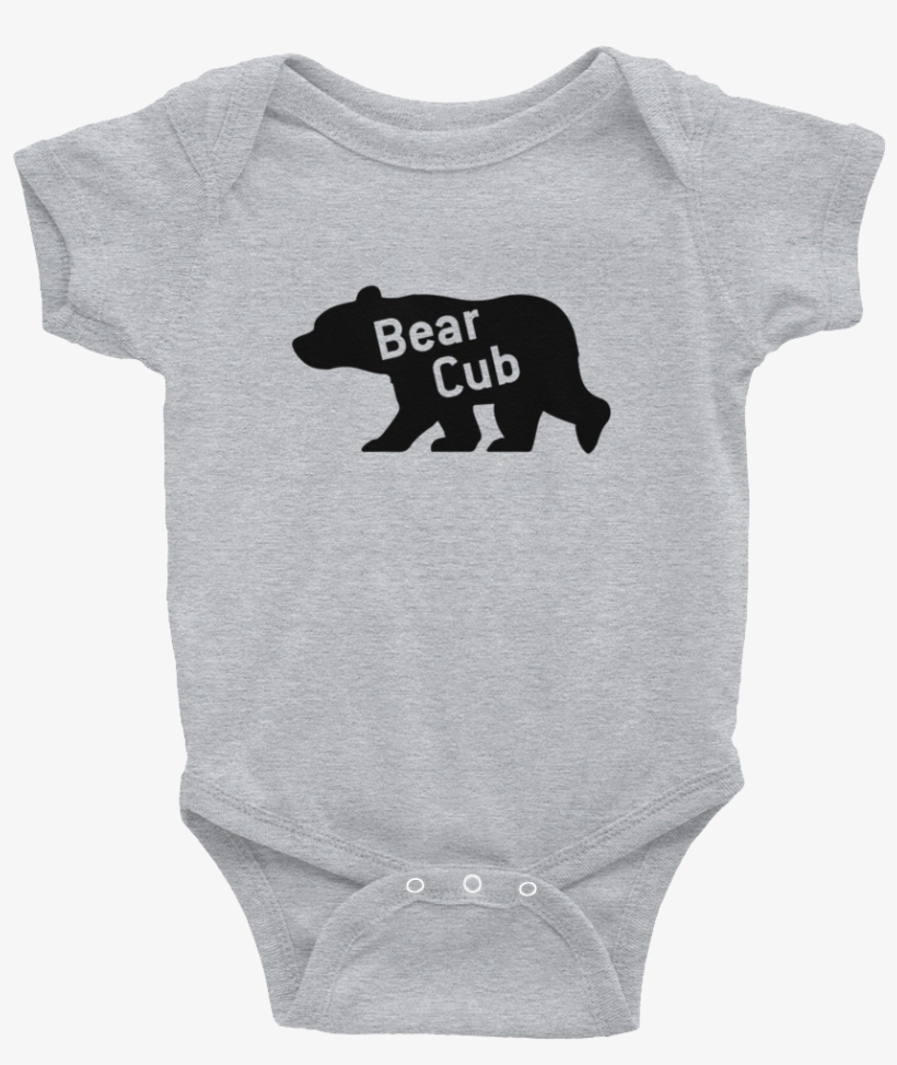 Bear Cub Onesie - Rainbow Baby Onesie, transparent png #3476856