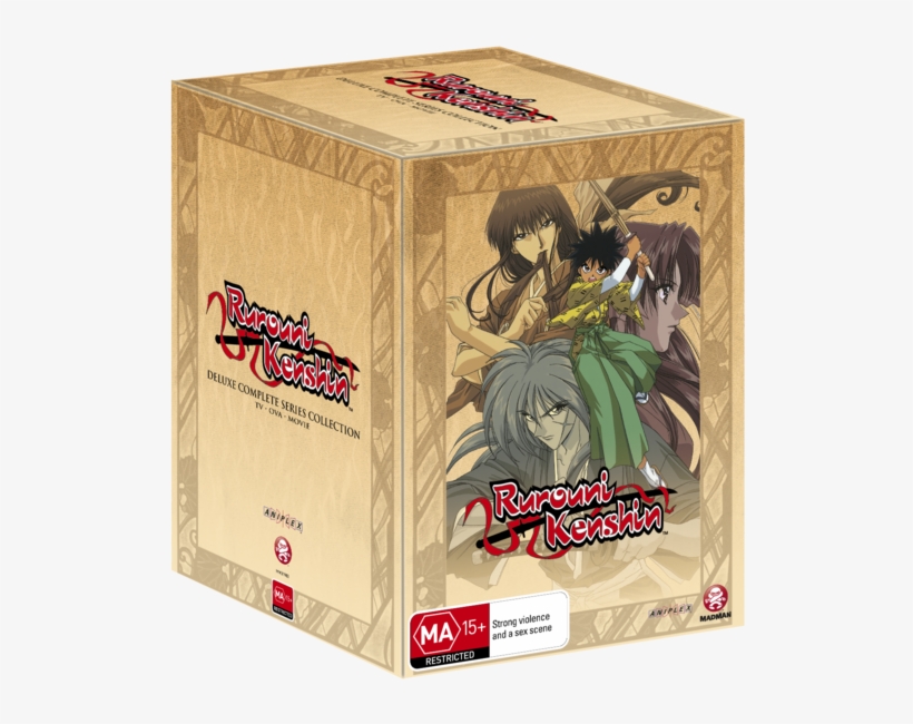 Rurouni Kenshin Deluxe Complete Series Collection Is - Rurouni Kenshin Australia Dvd, transparent png #3476880