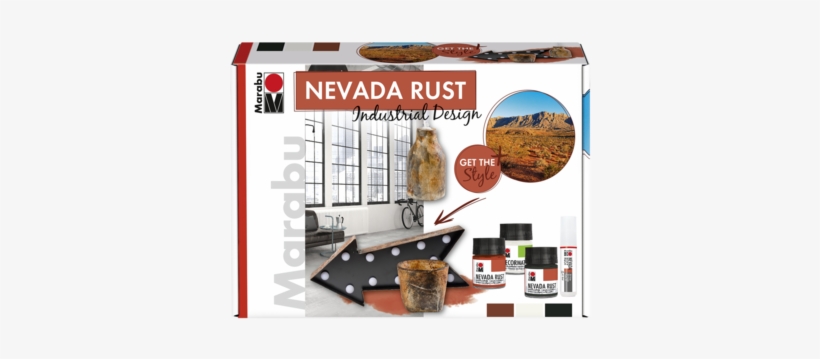 Marabu Nevada Rust Acrylic Rust-effect - Marabu Sada Nevada Rust, transparent png #3477445