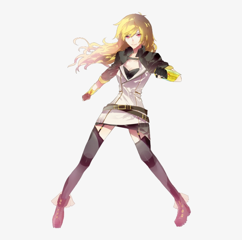 A Transparent Yang And A Transparent Blake I'm Currently - Rwby Yang No Background, transparent png #3477604
