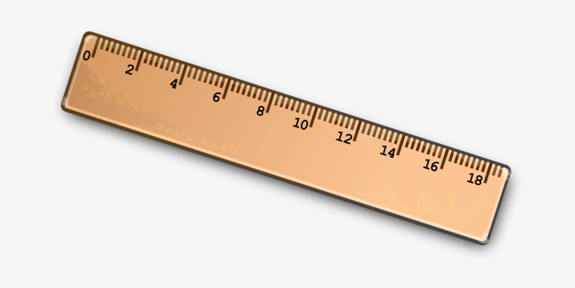 Es Un Regla - Ruler Clipart, transparent png #3477663