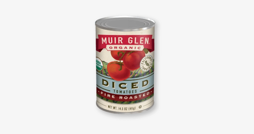 Can Of Muir Glen Fire Roasted Diced Tomatoes - Whole Tomatoes Undrained Philippine Price, transparent png #3477722