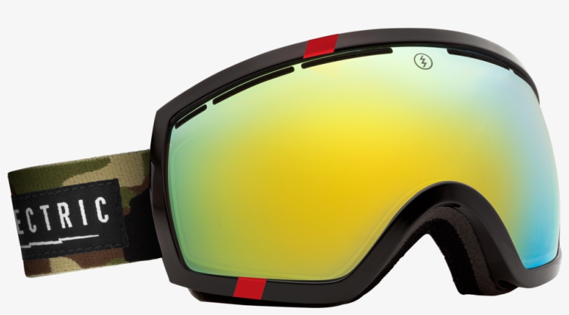 Roots / Bronze Gold Chrome - Electric Eg2.5 Goggles - Full Sun Lens, Blue Frame, transparent png #3478157