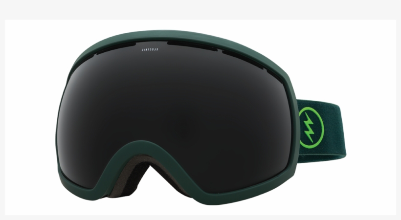 Frame Heather Green / Lens Jet Black - Electric - Eg2 Hunter Green Goggles, Brose/blue Chrome, transparent png #3478384