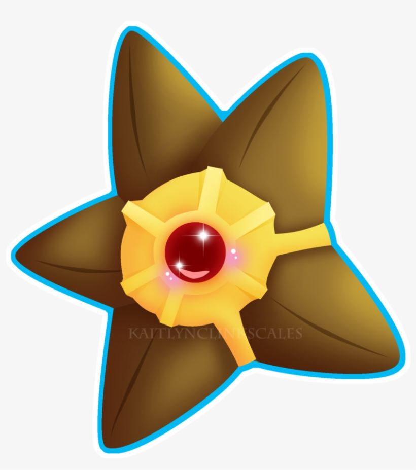 120 Staryu, transparent png #3478406