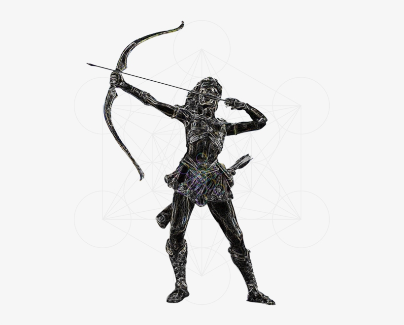 Artemis 1500×600 Lg Rt Of Ctr Geo 100% Shdw - Bronzed Artemis Goddess Of Hunting And Wilderness Statue,, transparent png #3478695