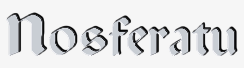 Nosferatu Image - Nosferatu Logo Png, transparent png #3478837