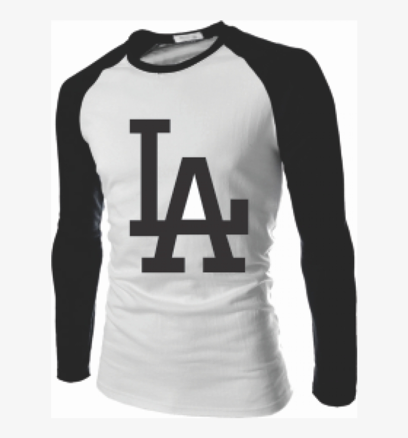 Los Angeles Dodgers - La Dodgers Logo Black And White, transparent png #3478860