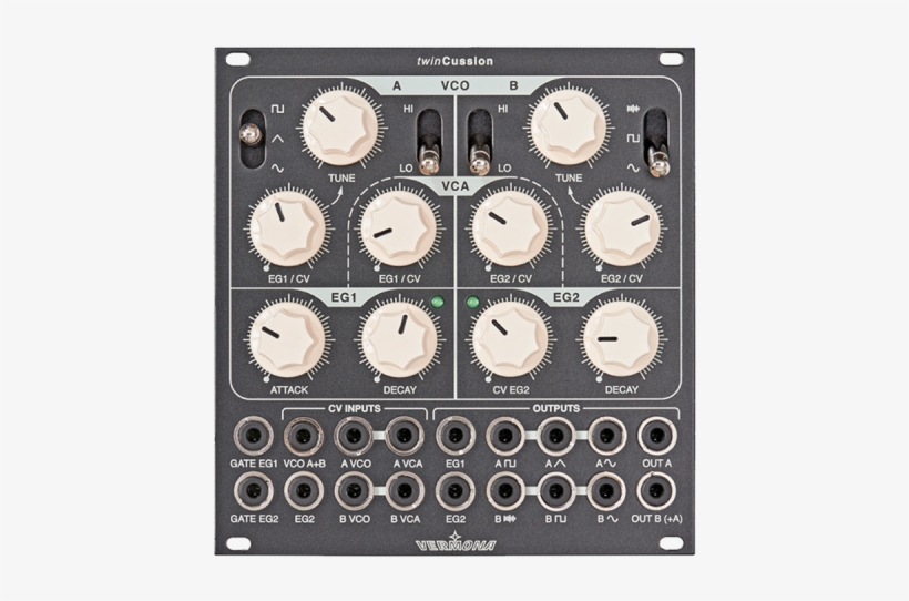 Vermona Modular Twincussion - Vermona Twincussion, transparent png #3478880