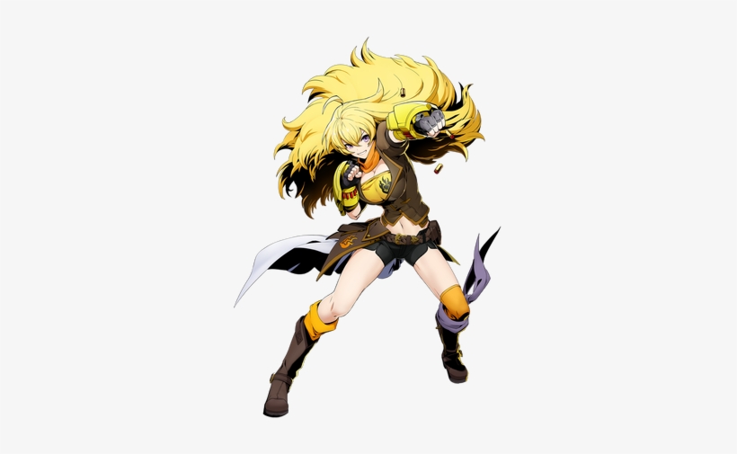 Blazblue Cross Tag Battle Yang Xiao Long Main - Blazblue Cross Tag Battle Yang, transparent png #3478904