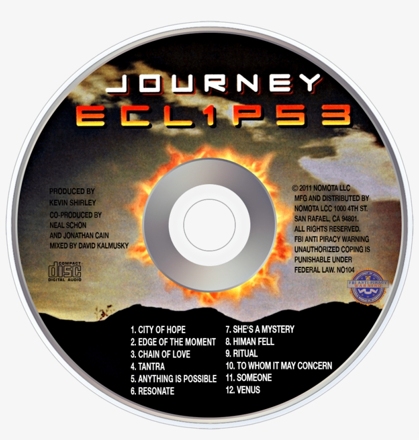 Journey Infinity Cd - Arnel Pineda Journey Eclipse Autographed Signed Cd, transparent png #3479208