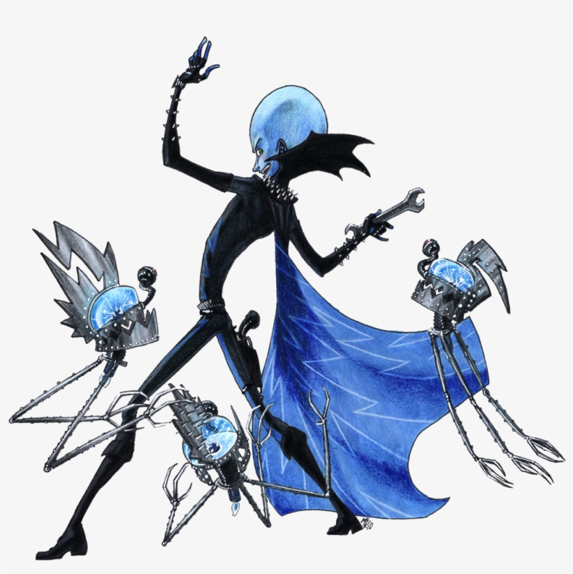 Go Get The Wrench For Daddy By Theblackbutterfly - Megamind Fanart, transparent png #3479831