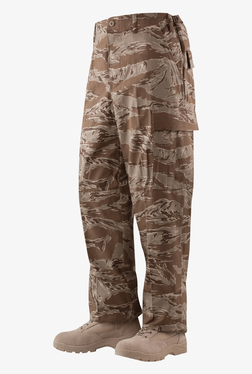 Bdu Pants Desert Tiger Stripe Truspec - Tiger Stripes Desert Pant, transparent png #3479883