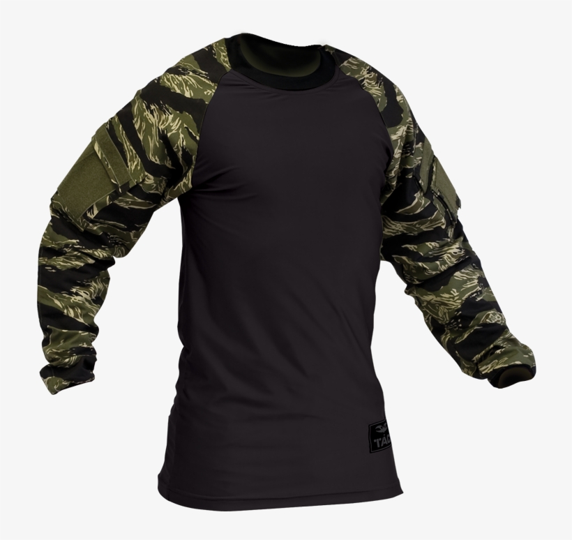 Valken V Tac Zulu Combat Shirt Tiger Stripe, transparent png #3480259