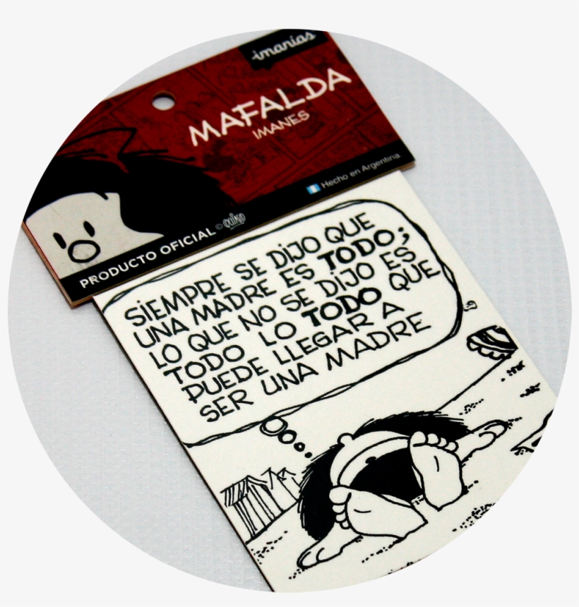 Viñeta Imantada Mafalda D - Product, transparent png #3481090