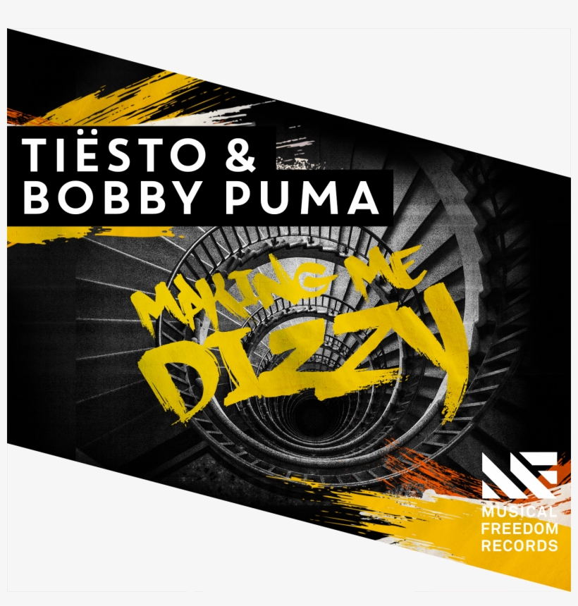 Tiësto & Bobby Puma Making Me Dizzy [musical Freedom], transparent png #3481189