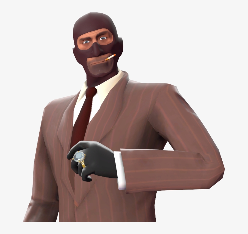 Red Spy Tf2, transparent png #3481209