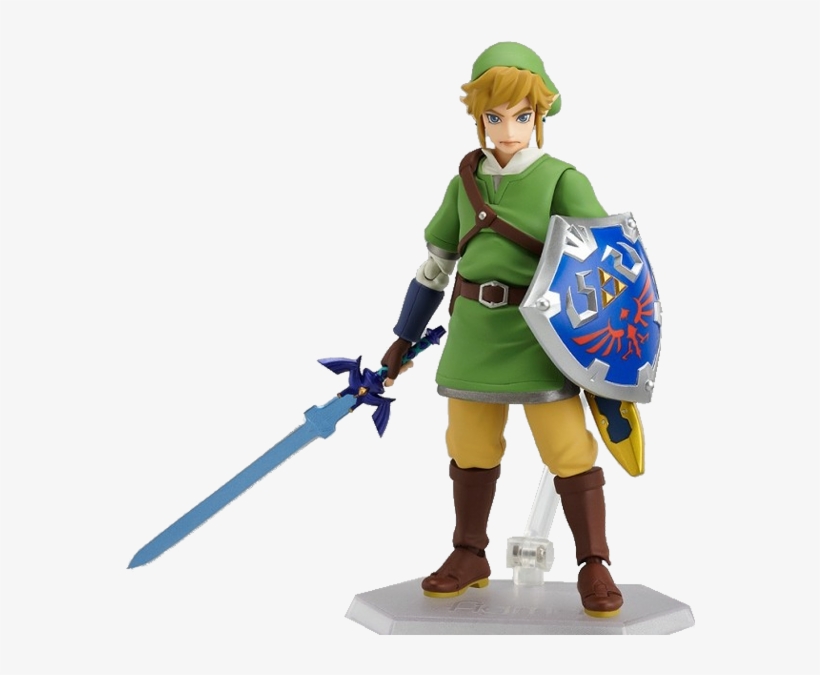 The Legend Of Zelda Skyward Sword - Legend Of Zelda: Skyward Sword Link Action Figure, transparent png #3481234