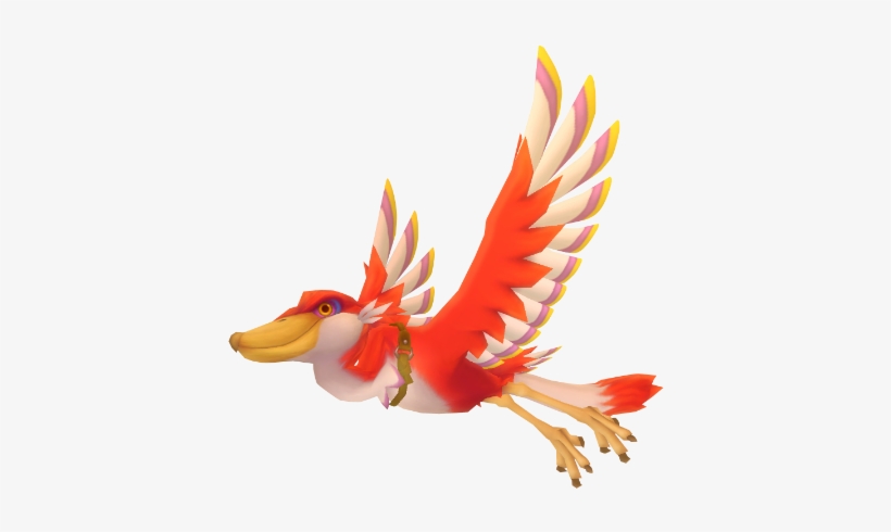After Recovering The Bird, Link Wins The Competition - Zelda Skyward Sword Bird, transparent png #3481285