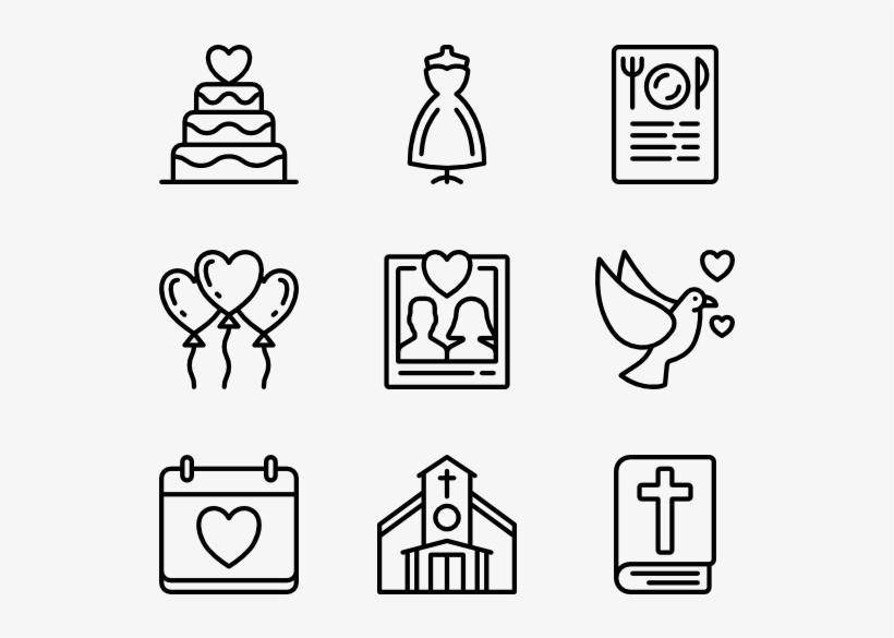 Wedding 50 Icons - Pet Shop Icons, transparent png #3481453