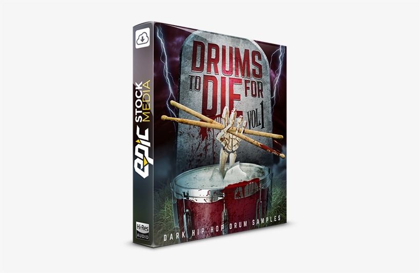 Drums To Die For Box V1 Dark Hip Hop Drum Samples - Music, transparent png #3482245