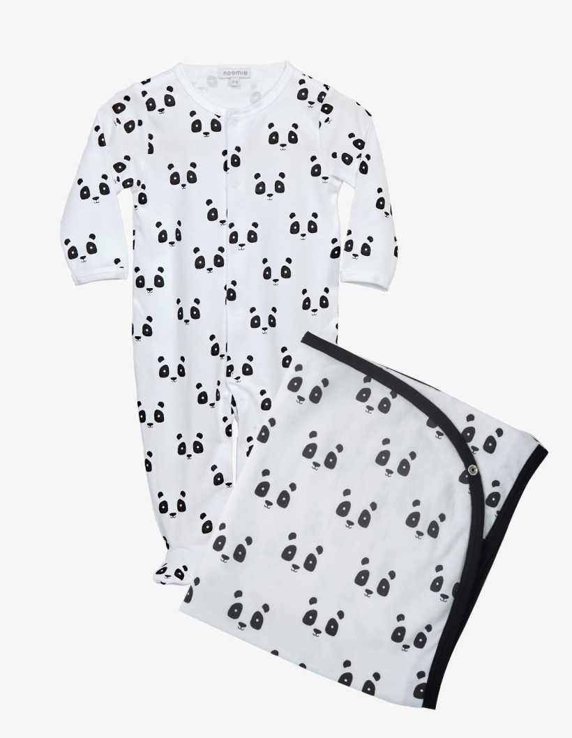 Giftset-pandas - 2 Piece Pijama Panda 4t, transparent png #3482336