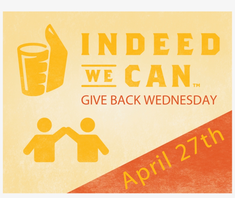 Tip A Glass At Indeed To Benefit Great River Greening - Graphic Design, transparent png #3482417