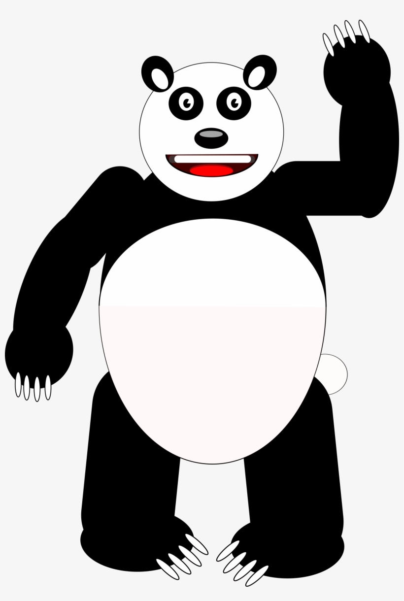 This Free Icons Png Design Of Comic Panda, transparent png #3482442