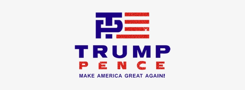 Trump Pence Custom Design With Glitter - Trump Pence Logo Gif, transparent png #3482530