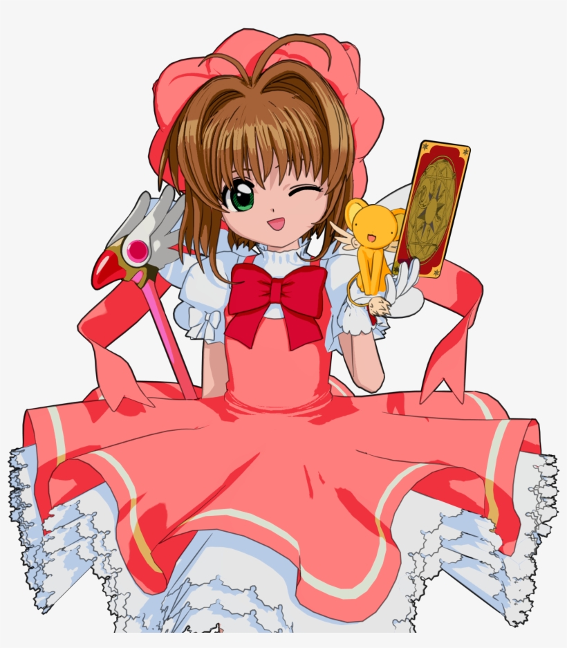 Cardcaptor Sakura By Tomop-d8nxxw2 - Sakura Card Captor Png, transparent png #3482982