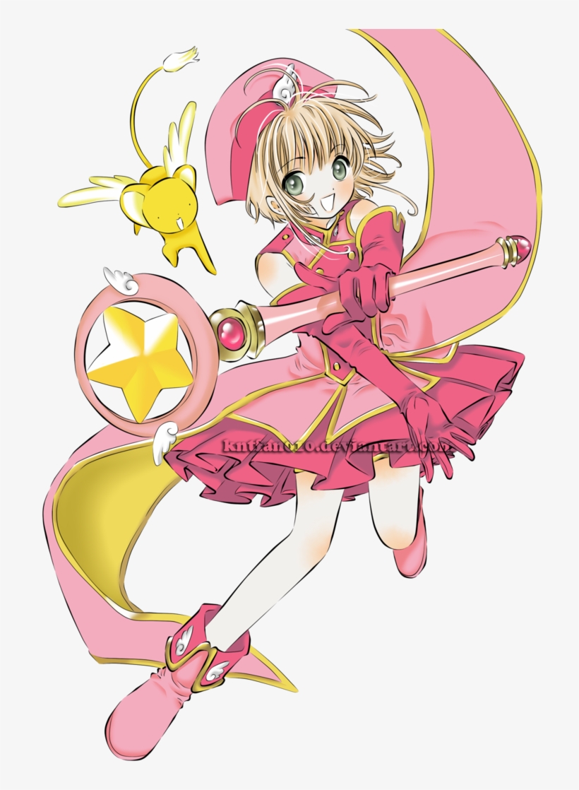 Cardcaptor Sakura By Kntfan010-d51a9lc - Sakura Card Captor Manga Art, transparent png #3483002