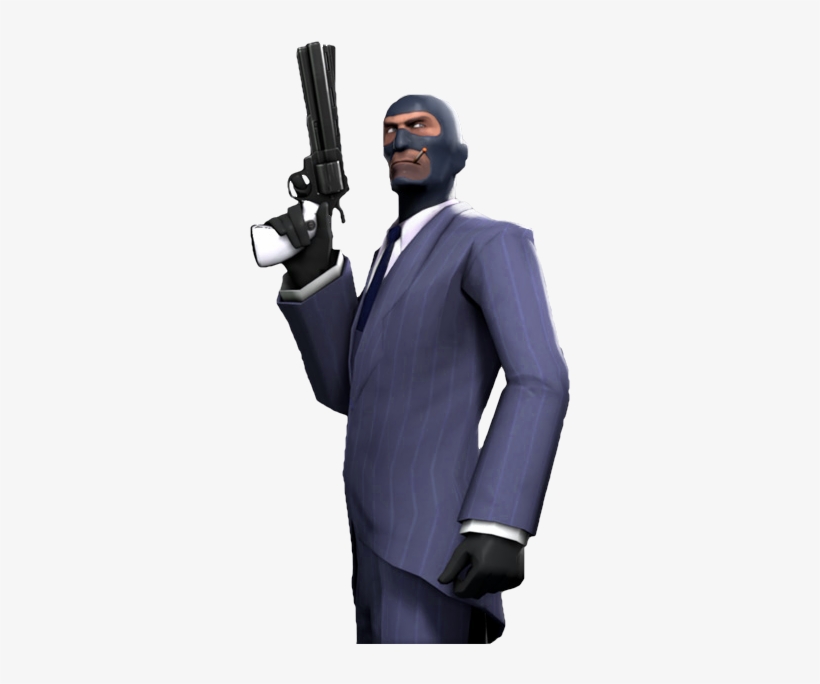 Undefined - Team Fortress 2 Blu Spy, transparent png #3483248