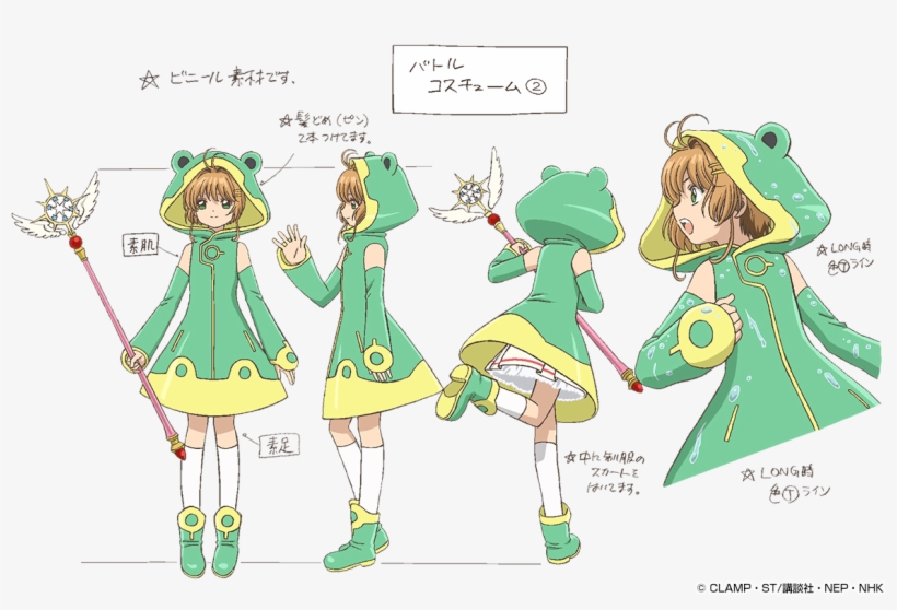 Anime, Hamada Kunihiko, Madhouse, Cardcaptor Sakura, - Sakura Clear Card Costume, transparent png #3483314