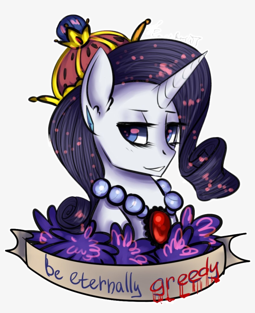 Yukomaussi, Greed, Old Banner, Rarity, Safe, Solo - Cartoon, transparent png #3483376