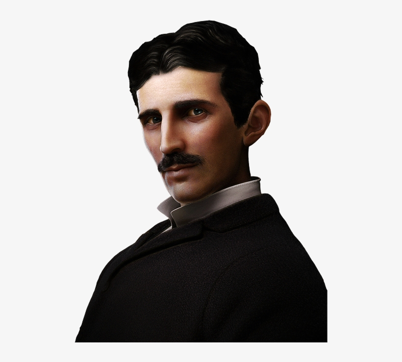All The Nav Stuff Has Animations And Nikola Tesla Talks - Nikola Tesla Png, transparent png #3483453