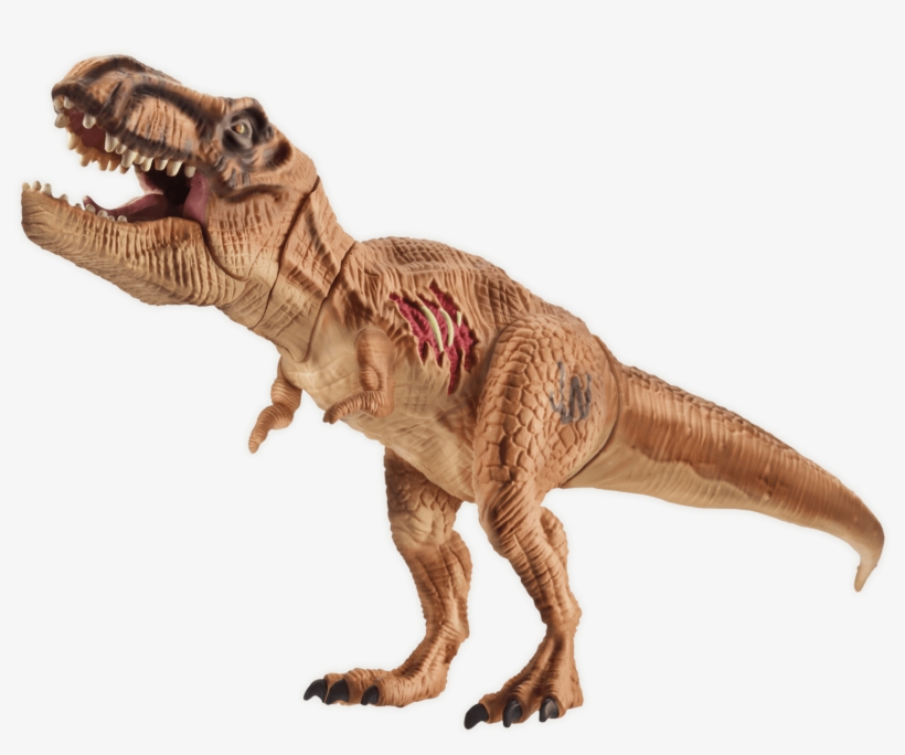 Jurassic World Basic Figure Tyrannosaurus Rex - T Rex Stomping Strike, transparent png #3483591