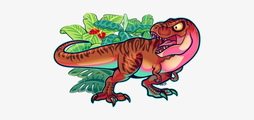 And The Last Dinos For Now - Tiranosaurio Rex Animado, transparent png #3483661