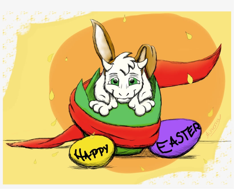 Asriel Na Wielkanoc Poprawione - Easter, transparent png #3483867