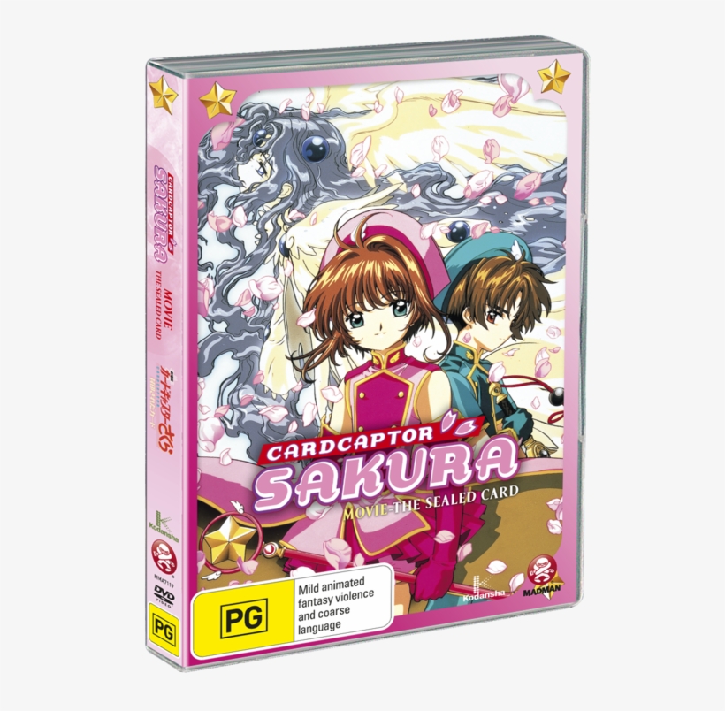 Cardcaptor Sakura Movie - Cardcaptor Sakura Movie - The Sealed Card (dvd), transparent png #3483950