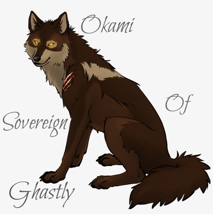 Okami - Wolf Oc, transparent png #3484214