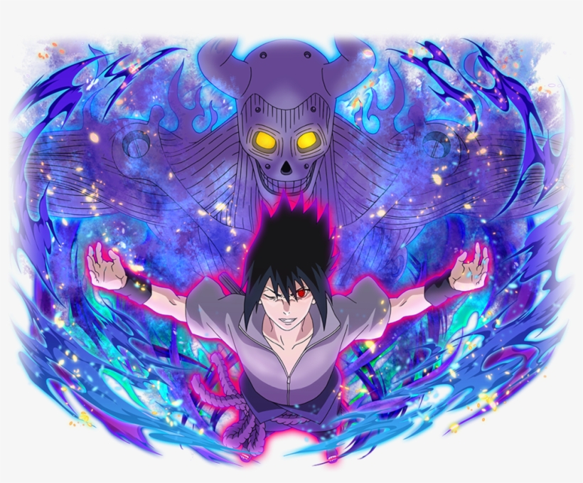 Sasuke And Susanoo By Aikawaiichan Sasuke Ultimate Ninja