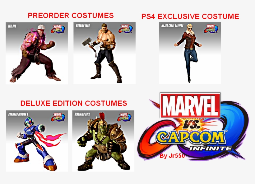 Región - - Marvel Vs. Capcom: Infinite [deluxe Edition], transparent png #3484367