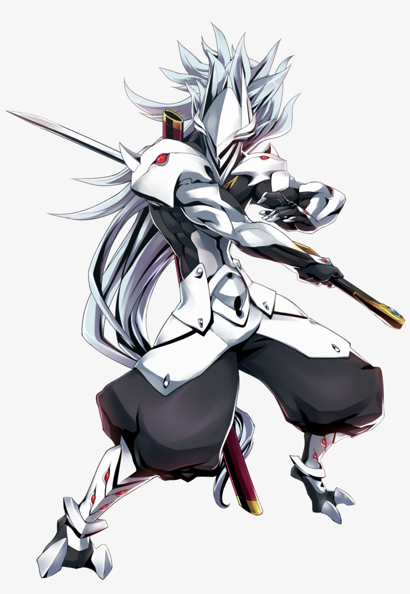Hakumen Blazblue, transparent png #3484393