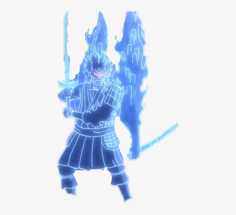 anime sticker madara blue susanoo png free transparent png download pngkey