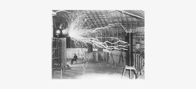Click And Drag To Re-position The Image, If Desired - Nikola Tesla Electricity, transparent png #3484743